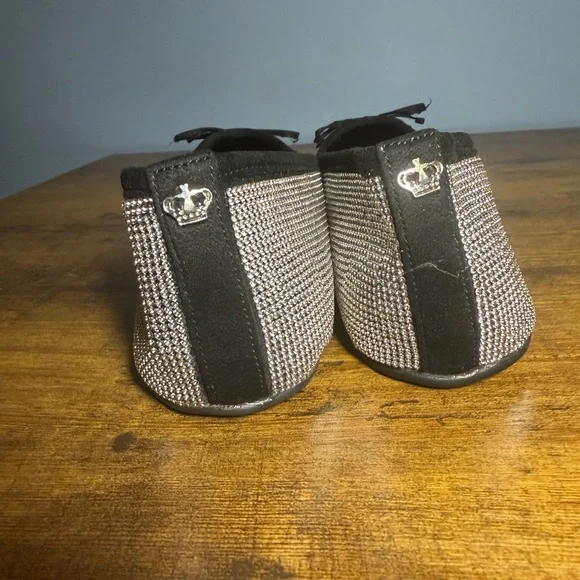 Juicy Couture Silver Women's Farrah Ballet Flats Size 9.5 - Picture 5 of 5